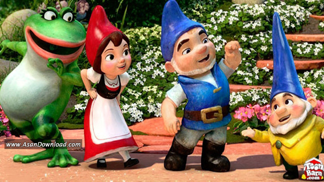 انیمیشن Gnomeo & Juliet 2011 نومئو و ژولیت (دوبله فارسی)